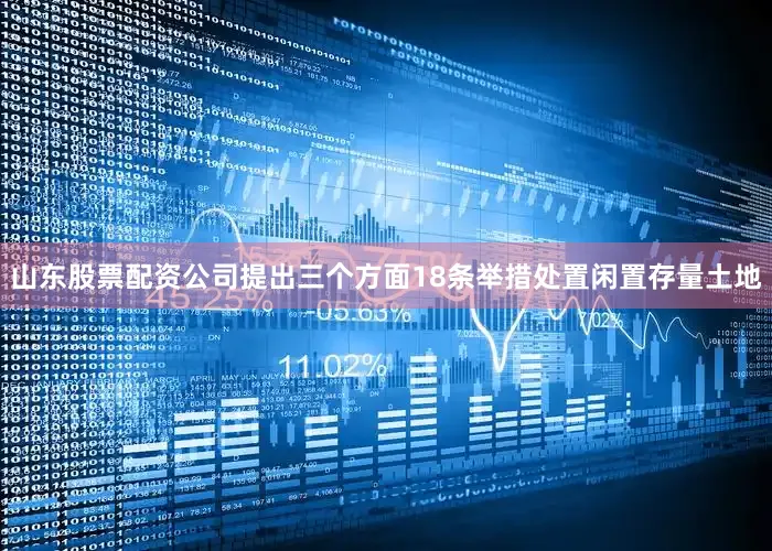 山东股票配资公司提出三个方面18条举措处置闲置存量土地